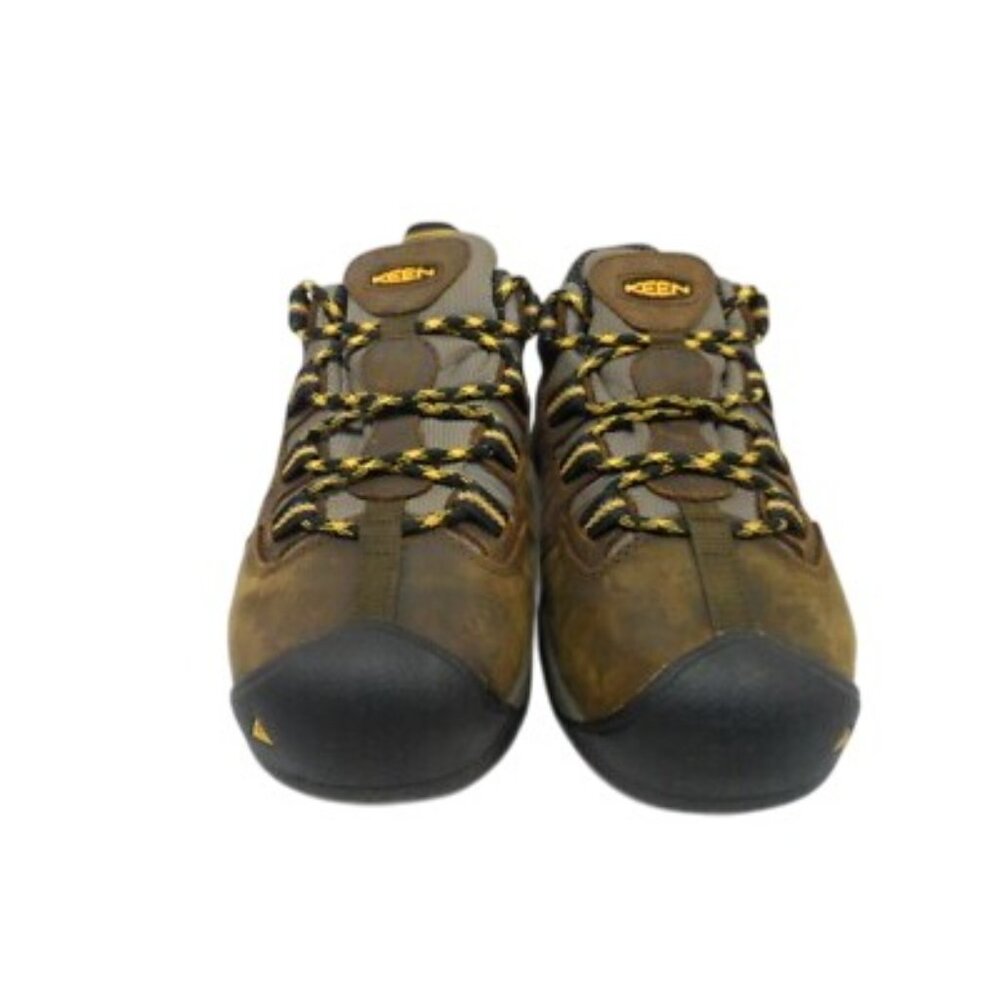 KEEN Women's Low Detroit XT Waterproof Safety Toe Hiking Work Shoes Brown 9W - Picture 2 of 7